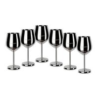 Set Kozarcev Wine, 6-Delni - srebrne barve, Trend, kovina (21cm) - Echtwerk