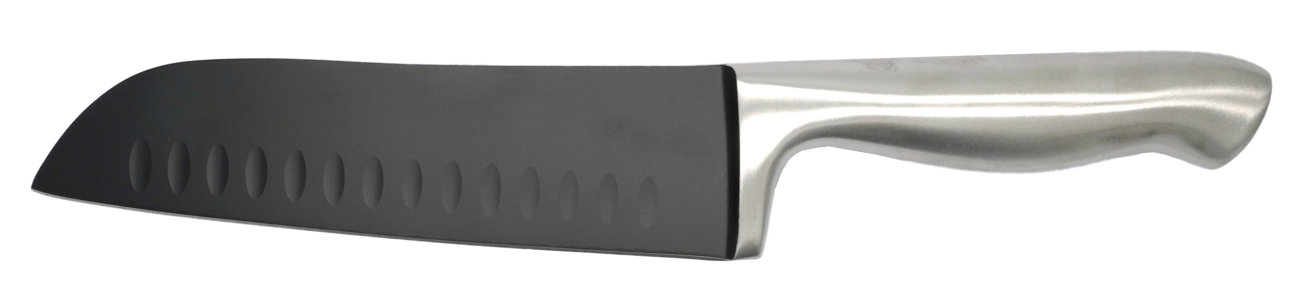 Santoku Kés Classic - fekete, Konventionell, fém (31cm) - Modern Living