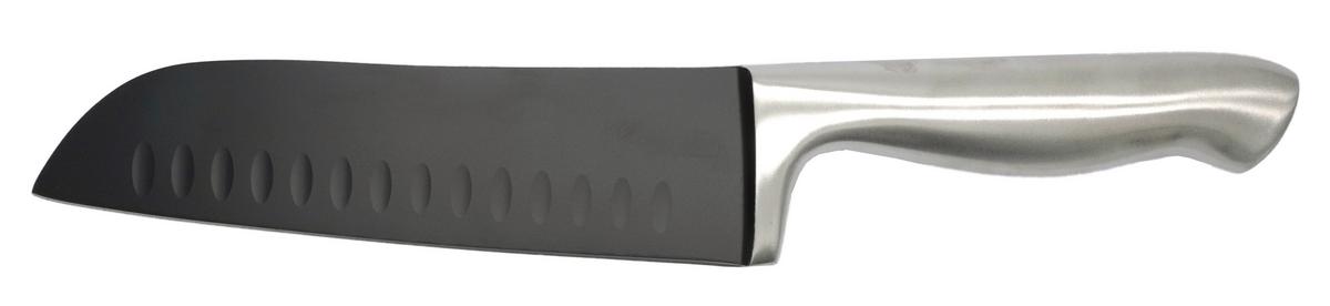 Santoku Kés Classic - fekete, Konventionell, fém (31cm) - Modern Living