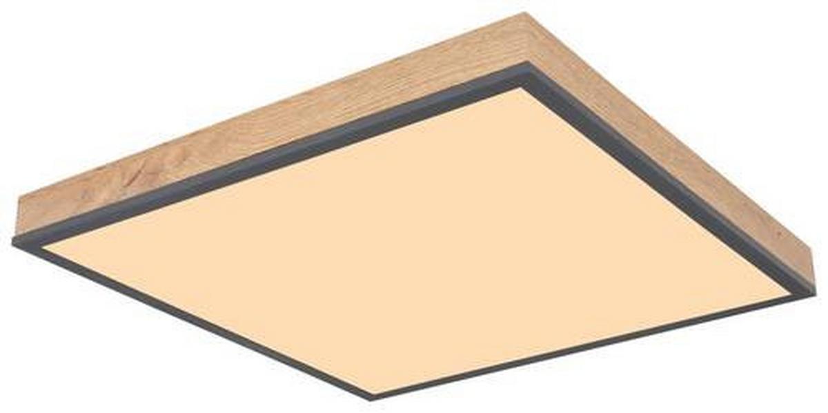 Led Svjetiljka Stropna 416080wd2-Cct Doro - boje grafita/opalna, Basics, metal/plastika (45/45/7,6cm) - Globo