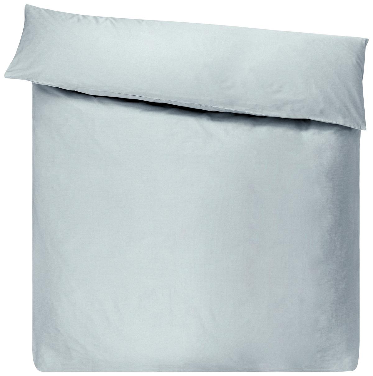DUVETBEZUG LINA - Hellblau, Textil (200/210cm)