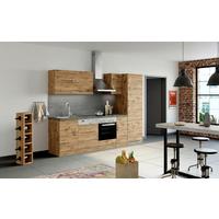 Küchenleerblock Sorrento ohne Geräte ca. 270 cm Eichefarben - Eichefarben/Anthrazit, MODERN, Holzwerkstoff (270/200/60cm) - Held
