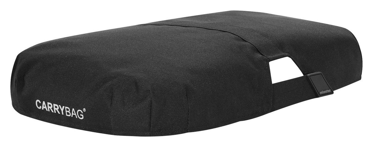 KOSZYK NA ZAKUPY CARRYBAG HAUBE BLACK - czarny, Basics, tkanina (49,5/6,5/28,5cm) - Reisenthel