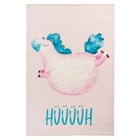 KINDERTEPPICH MY GRETA - Pastellblau/Hellrosa, Trend, Textil (115/170cm) - Ben'n'jen