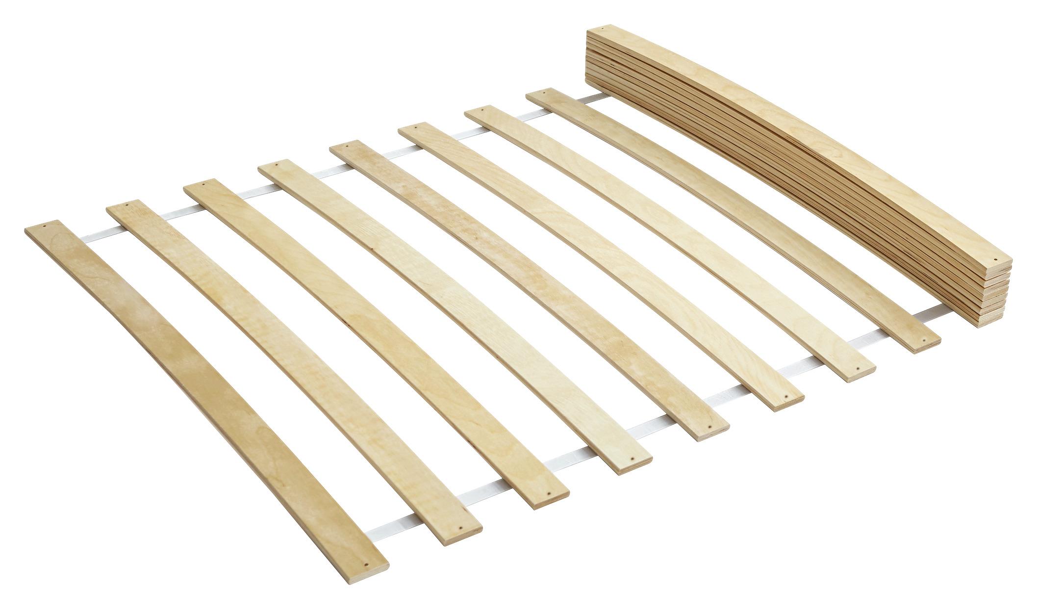 Letvena Podlaga V Roli, Breza, 90x200 - barve breze, Basics, les (90/200cm) - MID.YOU