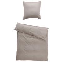 POŚCIEL TASSILO - taupe, Basics, tkanina (135/200cm) - Estella