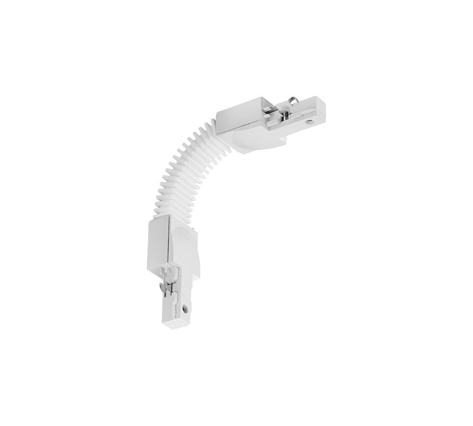 Schienensystem-Verbinder Duoline Connector Weiß - Weiß, Basics, Kunststoff (3/2/30cm) - Trio Leuchten