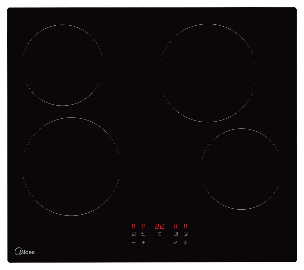 Beépíthető Főzőlap Midea Md1802005 - fekete (52/51/59cm) - Midea
