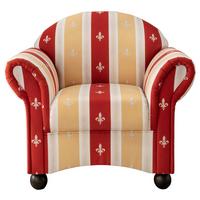 Relaxsessel Torello Rot Mikrofaser - Wengefarben/Rot, KONVENTIONELL, Holz/Textil (90/84/80cm) - Livetastic