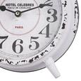 Uhr Kensington ca. 24/32 cm - Rot/Schwarz, MODERN, Glas/Papier (24/8/32cm) - Mömax modern living Uhr Kensington ca. 24/32 cm - Rot/Schwarz, MODERN, Glas/Papier (24/8/32cm) - Mömax modern living