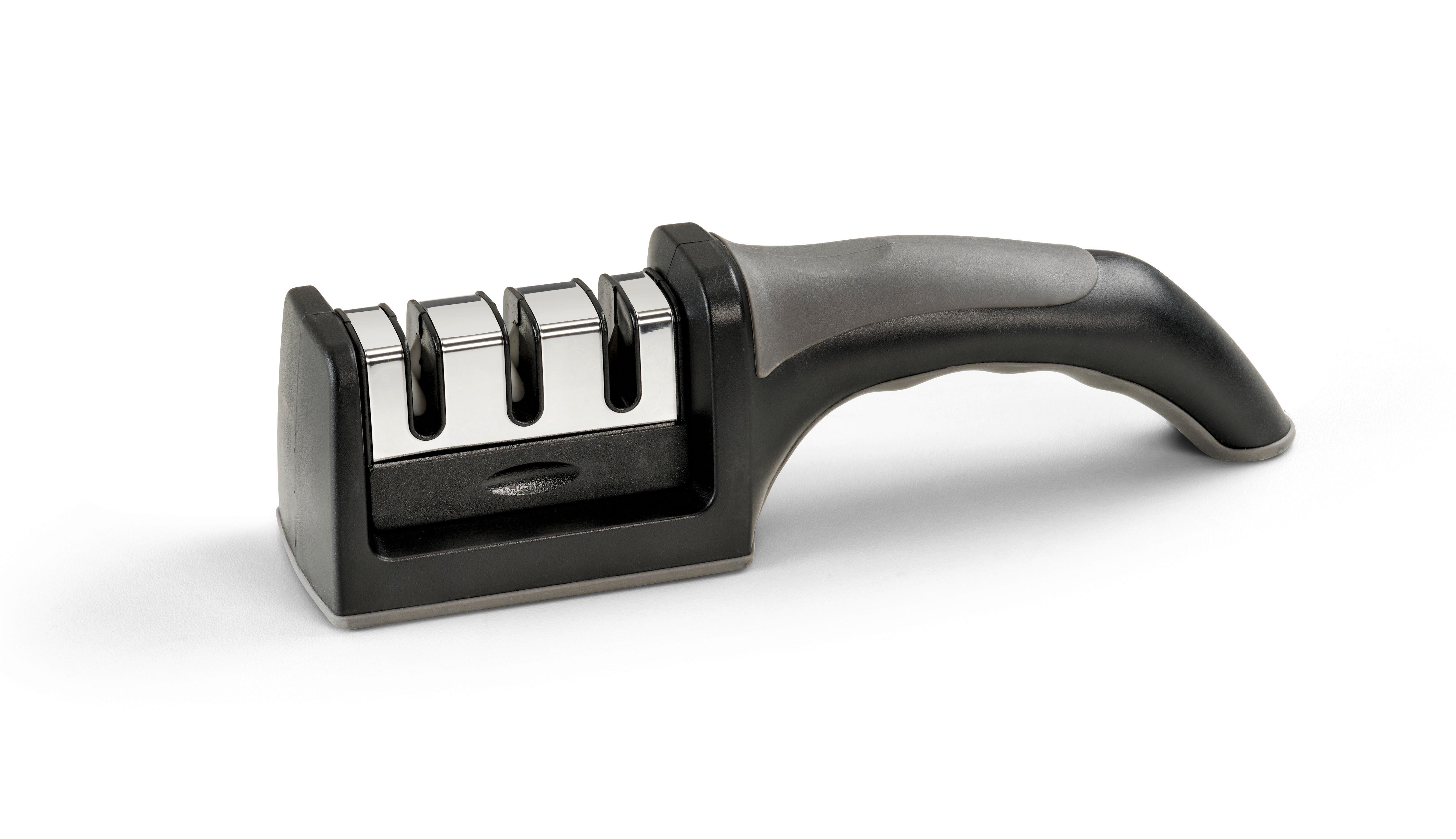 KNIVSLIP PEPPER - grå/svart, Klassisk, metall/plast (5/21cm) - Mömax