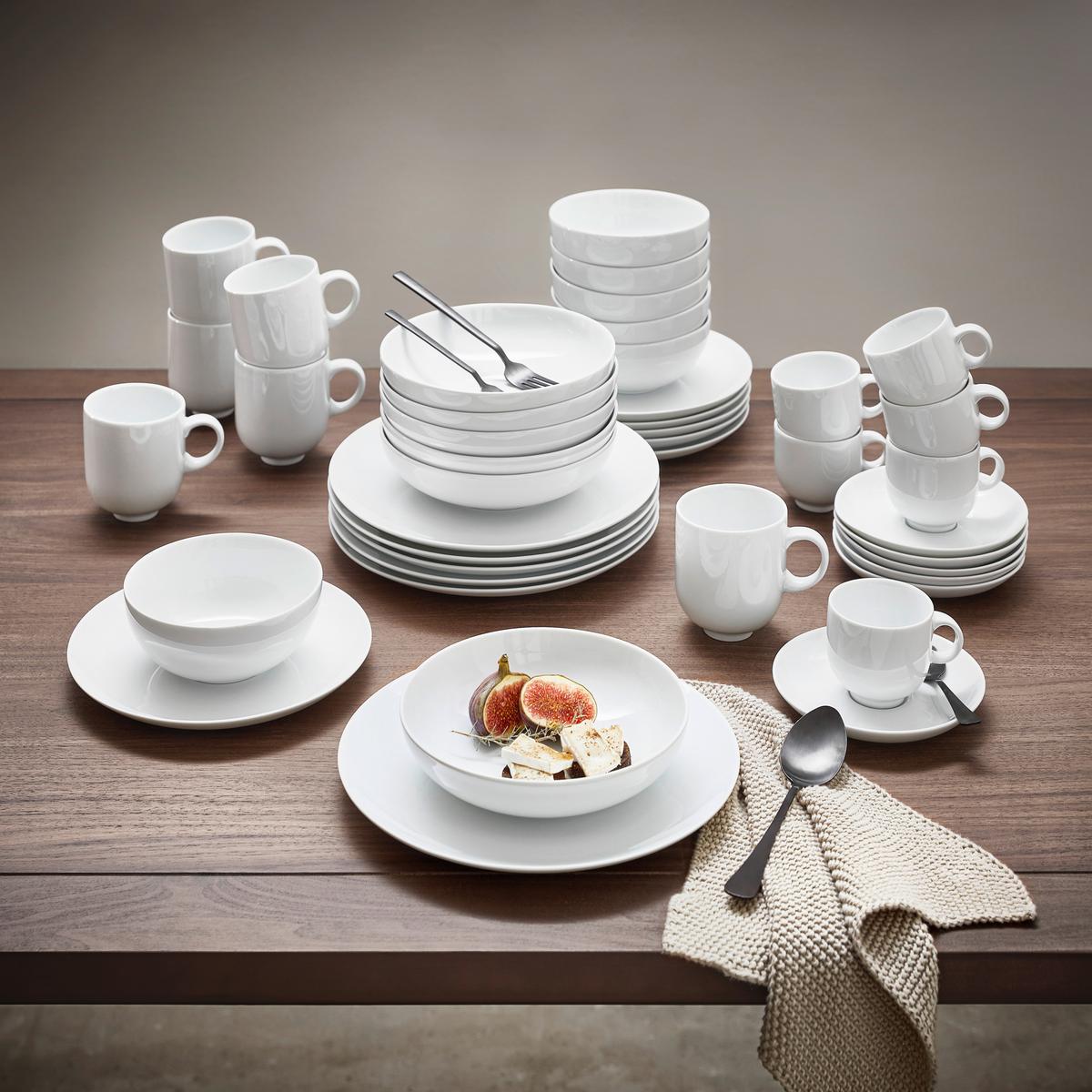 SERWIS OBIADOWO-ŚNIADANIOWY LAFER PURE - Design, ceramika - Johann Lafer