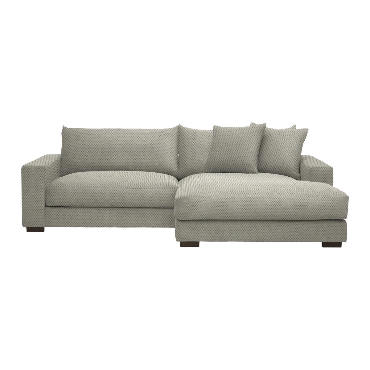 Ecksofa Pedro Taupe - Taupe, MODERN, Textil (265/83/180cm) - Mömax