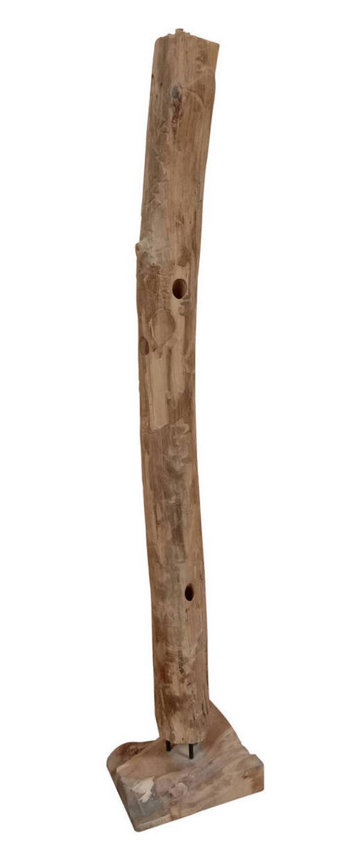 Flaschenträger in Teakfarben - Teakfarben, LIFESTYLE, Holz (32/180/32cm) - Premium Living