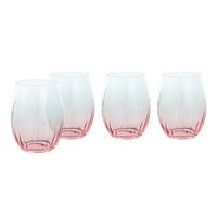 Set Kozarcev Spring, 4-Delni - večbarvno, Basics, steklo (360ml) - Creatable