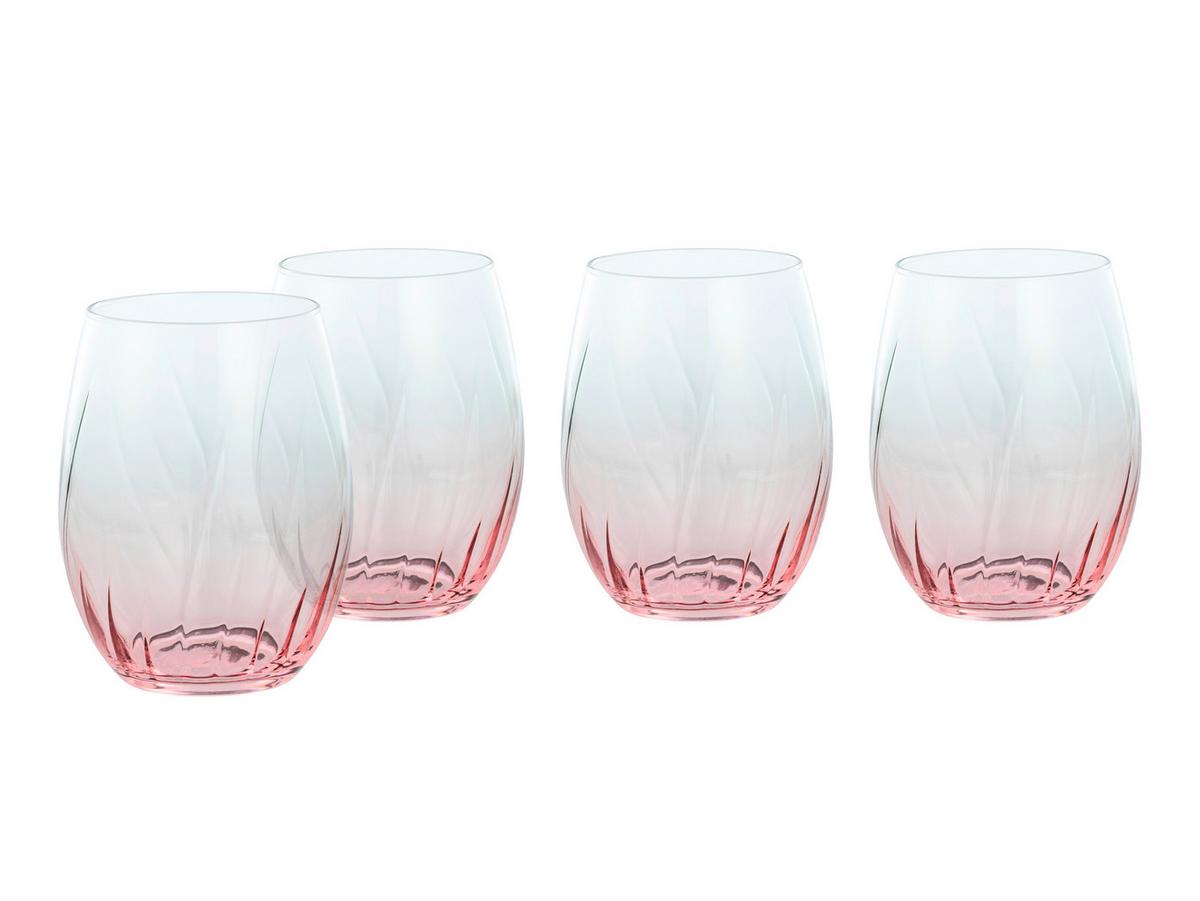 Set Kozarcev Spring, 4-Delni - večbarvno, Basics, steklo (360ml) - Creatable