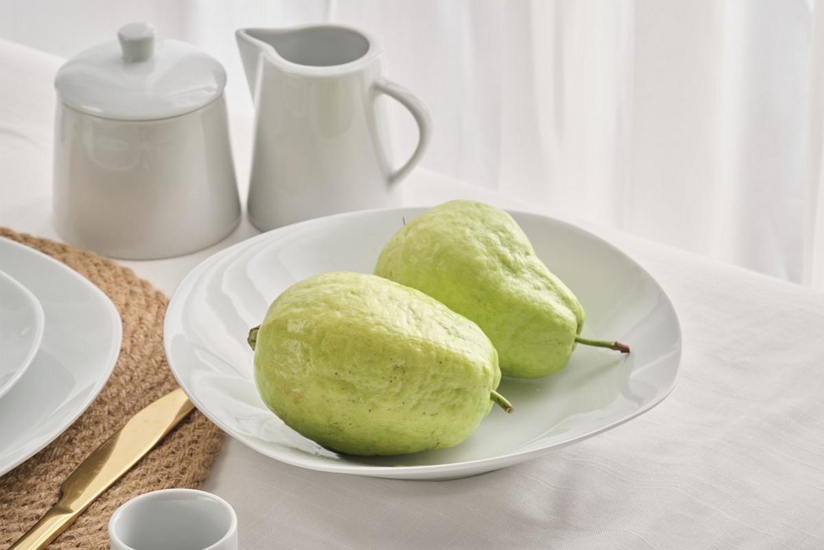 SERWIS OBIADOWO-ŚNIADANIOWY ASCONA - biały, Basics, ceramika - Novel