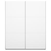 Dulap uși glisante Oslo Alb alpin cca. 175x210x59cm - alb, Konventionell, material pe bază de lemn (175/210/59cm) - Mömax