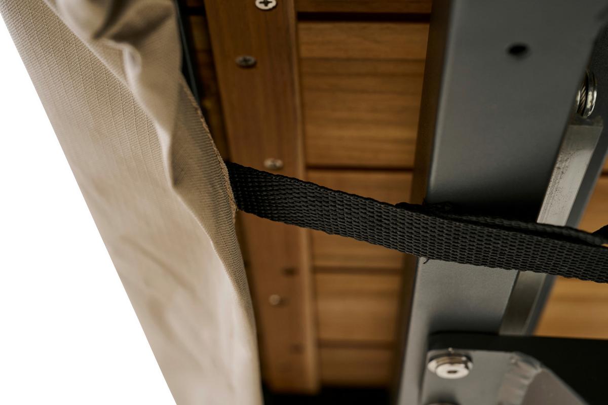 SCHUTZHÜLLE PLUS TISCH SCHUTZHÜLLE - Beige, MODERN, Kunststoff (100/15/220cm) - Siena Garden