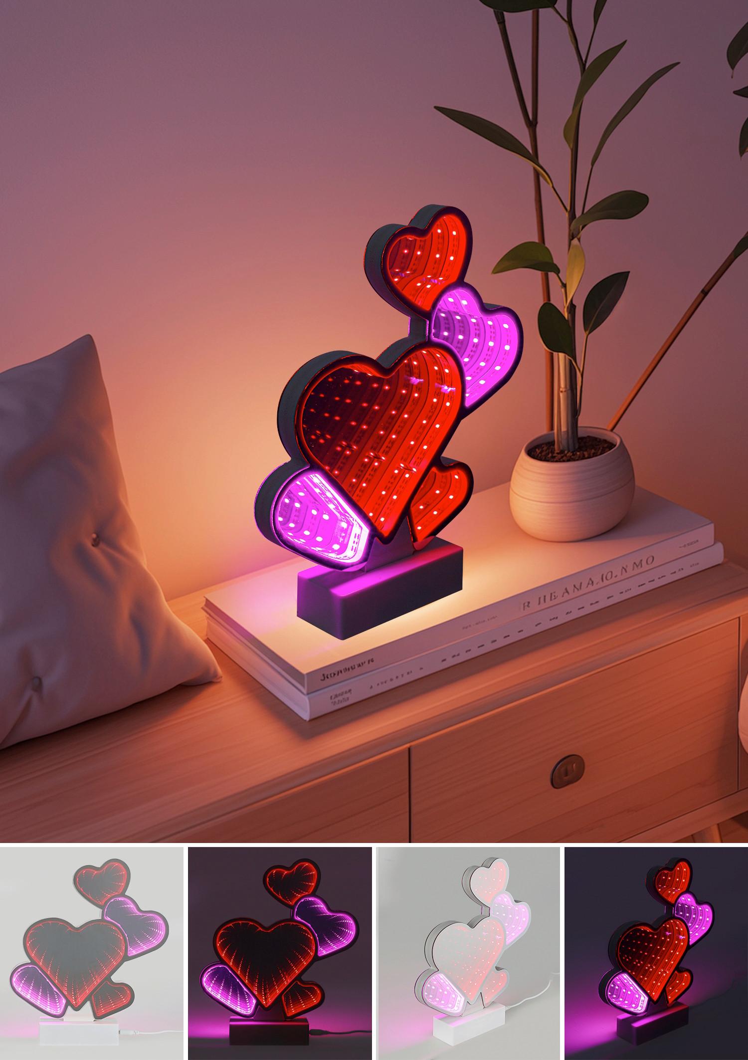 LAMPE DÉCORATIVE LED FRANI - couleur chromée/blanc, MODERN, matière synthétique (22/4,6/25,7cm) - Mömax