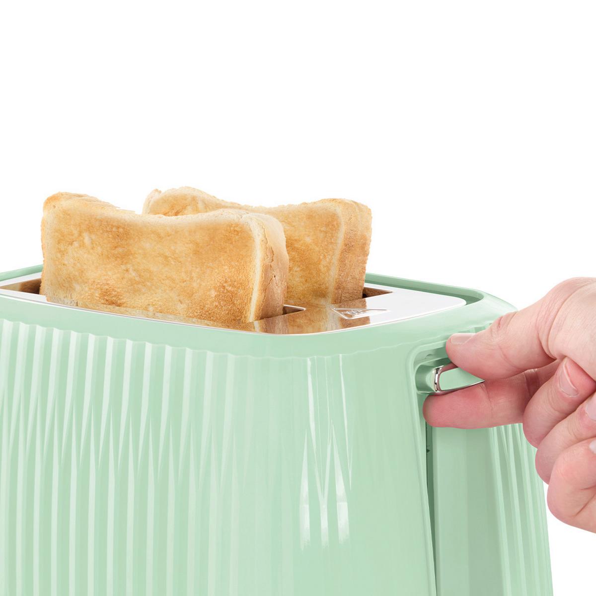 Kenyérpirító Russell Hobbs Eden - zöld, Modern, műanyag (32,8/20,8/21,2cm) - Russell Hobbs