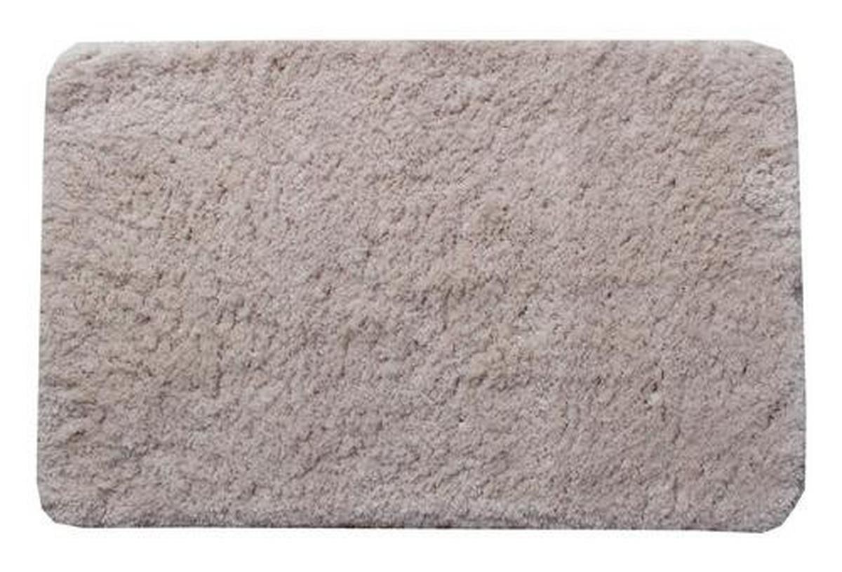 Fürdőszobaszőnyeg Crystal L 50/80 - bézs, műanyag (50/80/3cm)