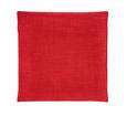 Kissenhülle Leinenoptik, ca. 50x50cm - Rot, Textil (50/50cm) - premium living