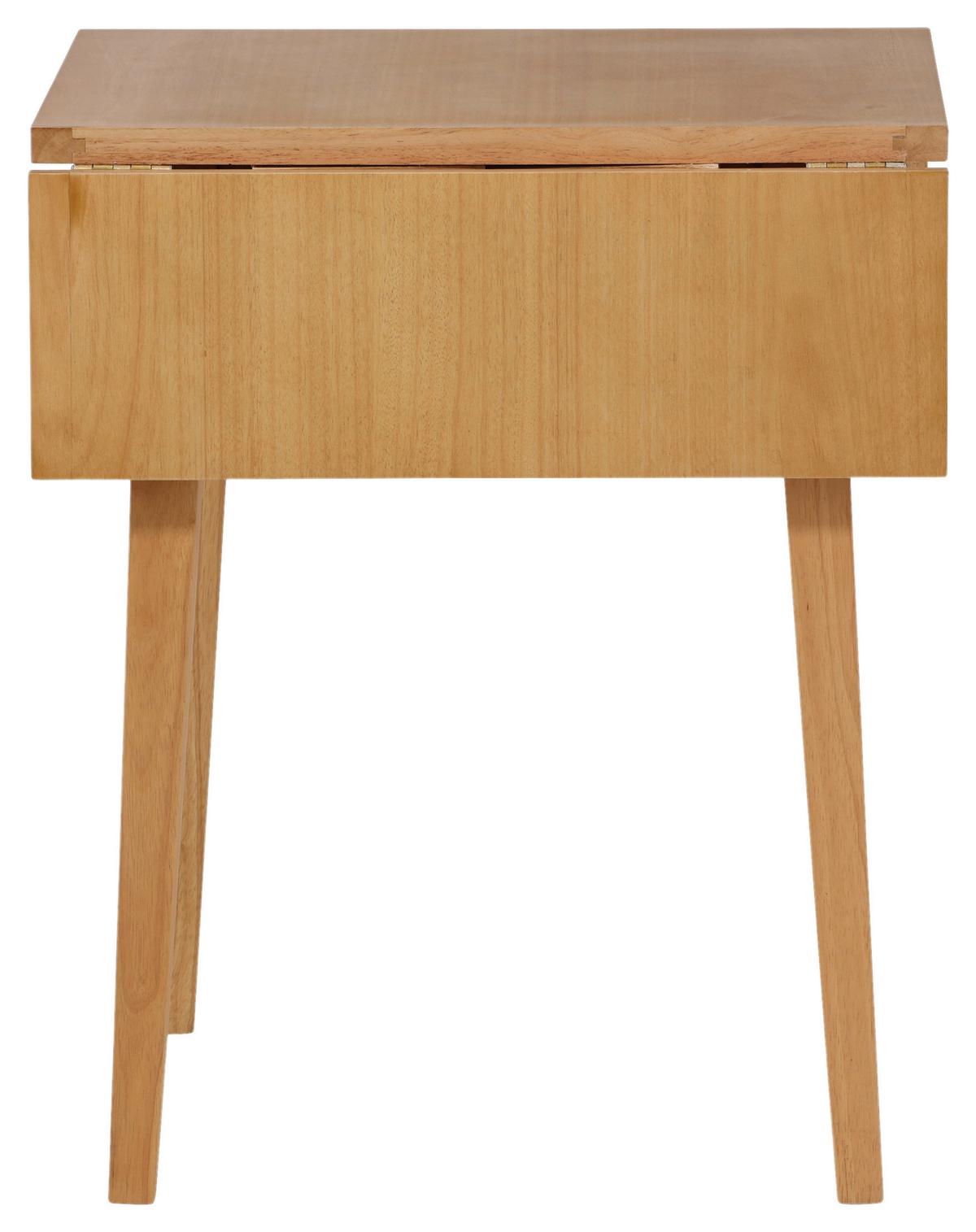 ESSTISCH YAKIDON - Beige, Design, Holz (60/72/45cm) - Livetastic