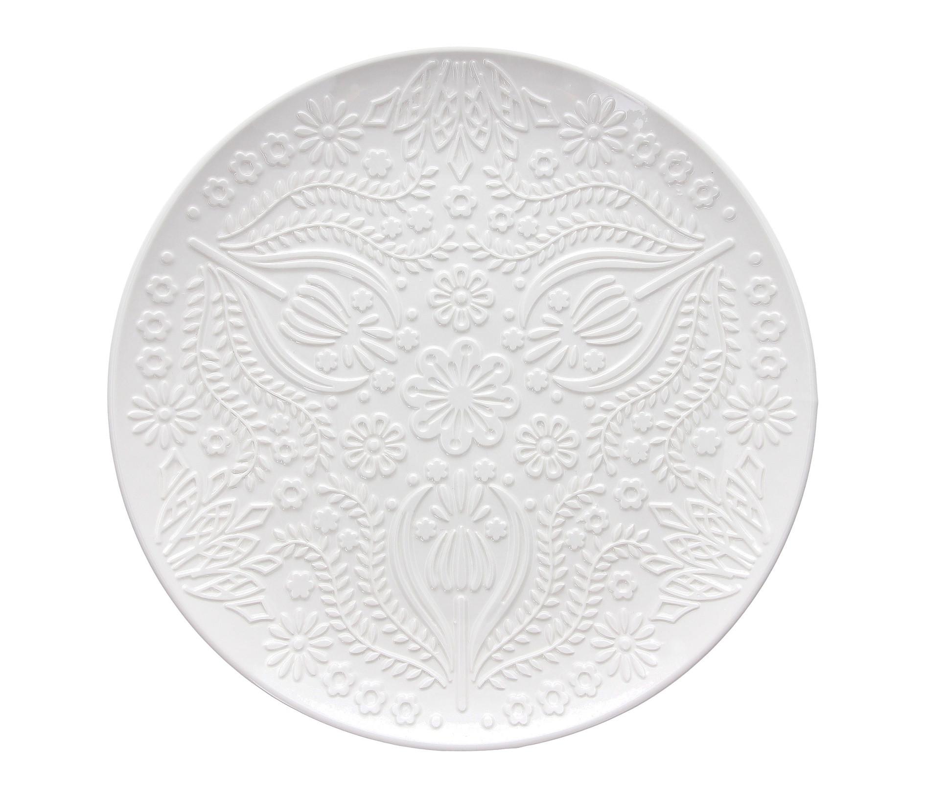 Krožnik Copenaghen - bela, Basics, keramika (30/30/3cm) - Tognana