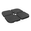 TYNGDSKIVA PEZI - svart, Basics, plast (104/104/7,5cm) - Mömax