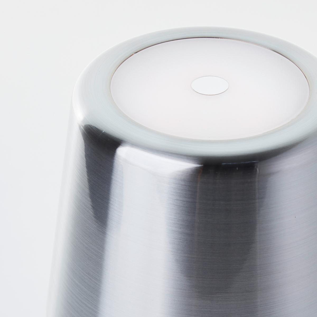 LAMPA STOŁOWA Z AKUMULATOREM G40939/68 XAANA - kolor aluminiowy/kolor niklowy, Basics, metal (11/37cm) - Brilliant