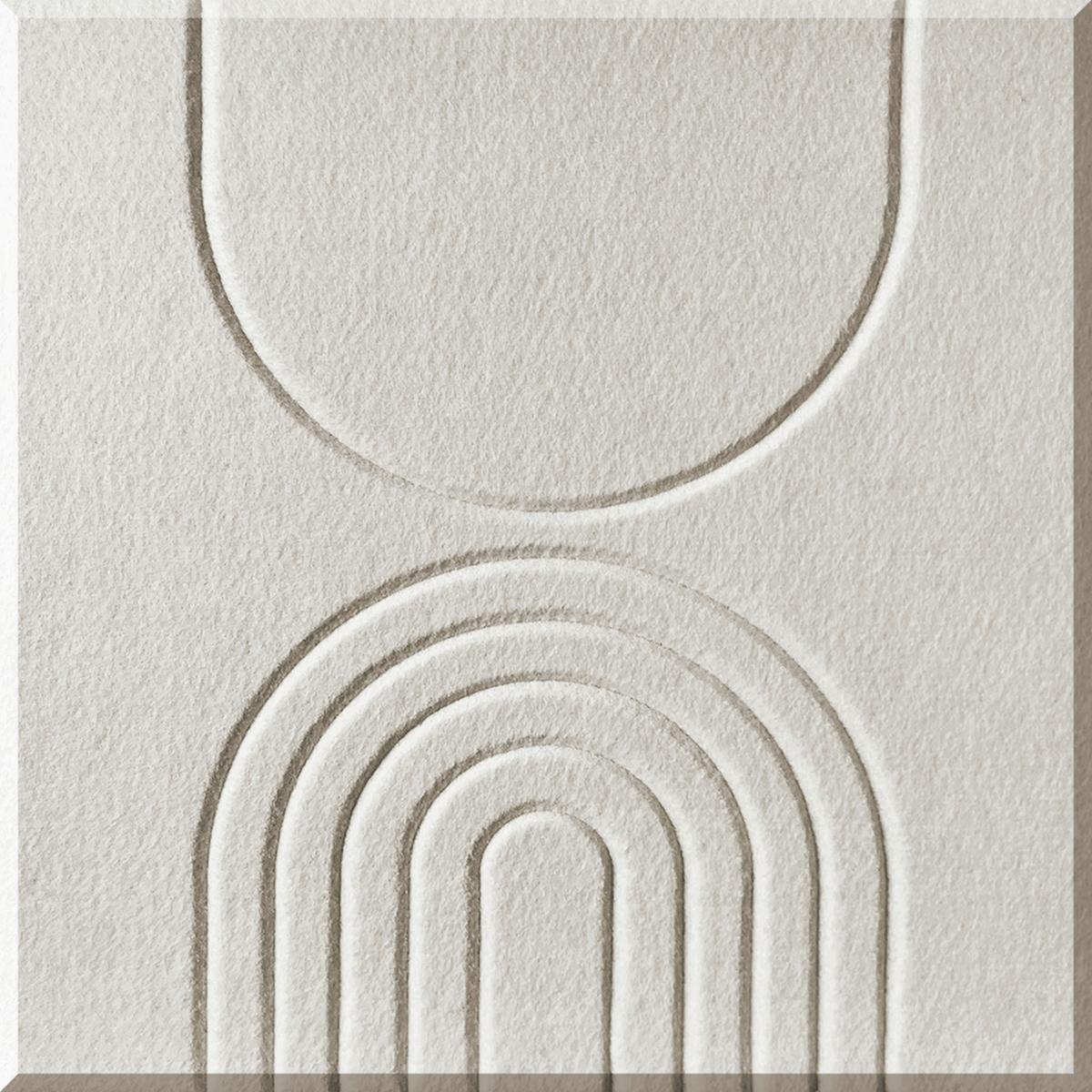 Akustikpaneel Melua Beige ca. 30x30cm - Beige, Textil (30/30cm) - Premium Living