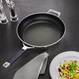 Bratpfanne Rösle Silence Ø 32 cm - Edelstahlfarben/Anthrazit, KONVENTIONELL, Metall (32cm) - Rösle