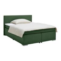 Boxspring Krevet Mira 2 - zelena, Moderno, metal/tekstil (180/200cm) - Based
