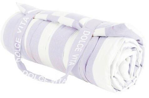 Strandmatte Mandy Lila ca. 60x180cm - Lila, Textil (60/180cm) - Mömax