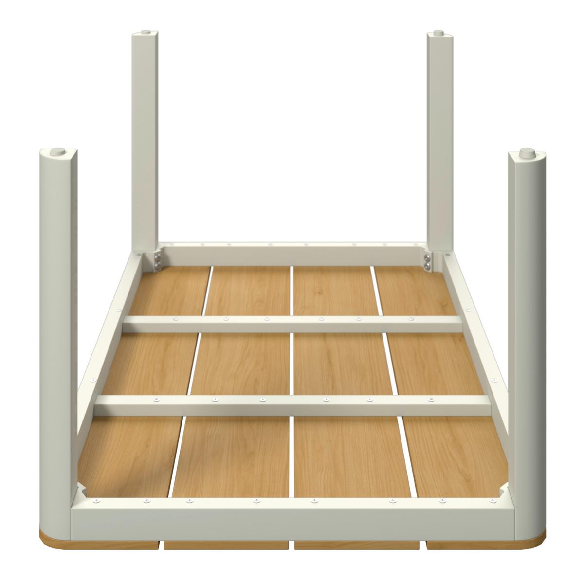 Kerti Garnitúra Garda - világosszürke/natúr színű, Modern, műanyag/textil