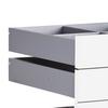LÅDSET UNIT -BASED- - vit, Modern, trämaterial (45,3/83/47cm) - Based