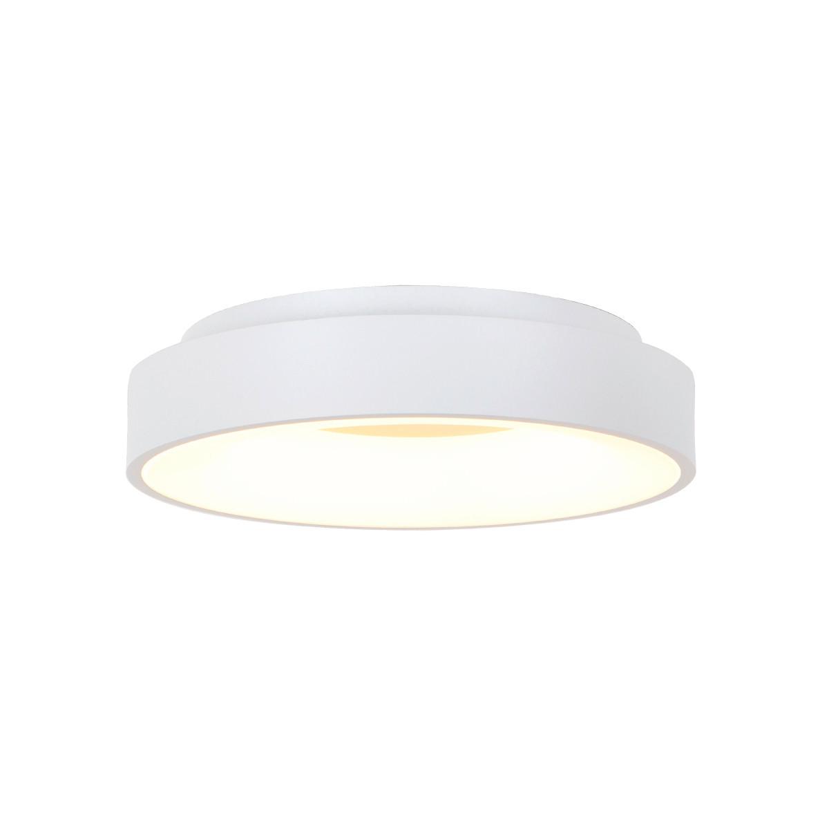 LAMPA SUFITOWA LED 2562W RINGLEDE - biały, Basics, tworzywo sztuczne/metal (38/9cm)