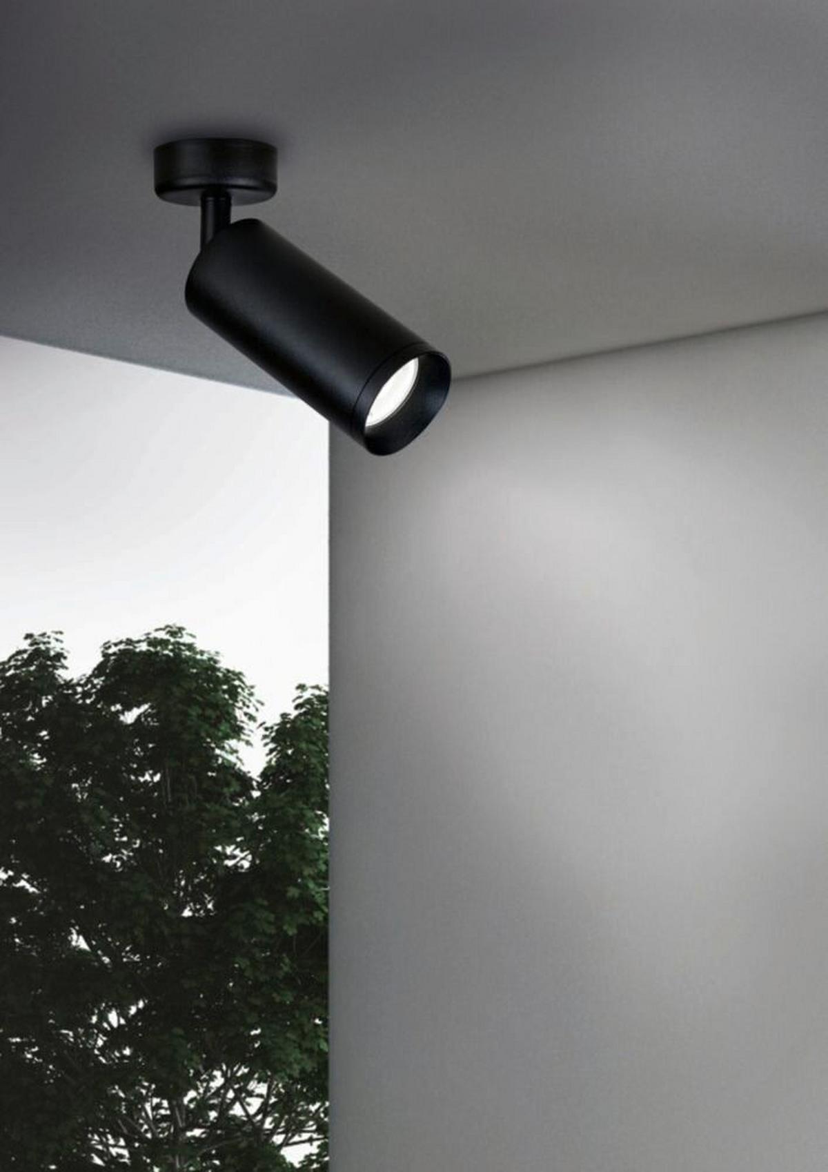 DECKENLEUCHTE FOCUS - Schwarz, Modern, Metall (6/19,5cm) - MAYTONI