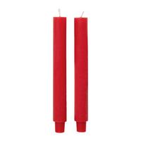 Stabkerzenset Michelle Rot, 2er Set - Rot, KONVENTIONELL (3/25cm) - Modern Living
