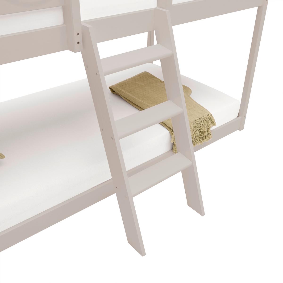 Etagenbett Sweet Kaschmir ca. 90x200cm - Kaschmir/Birkefarben, LIFESTYLE, Holz/Holzwerkstoff (97/224/208cm) - Mömax