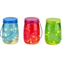 Led Dekorvilágítás Dotty - pink/türkiz, Üveg (11/15cm)