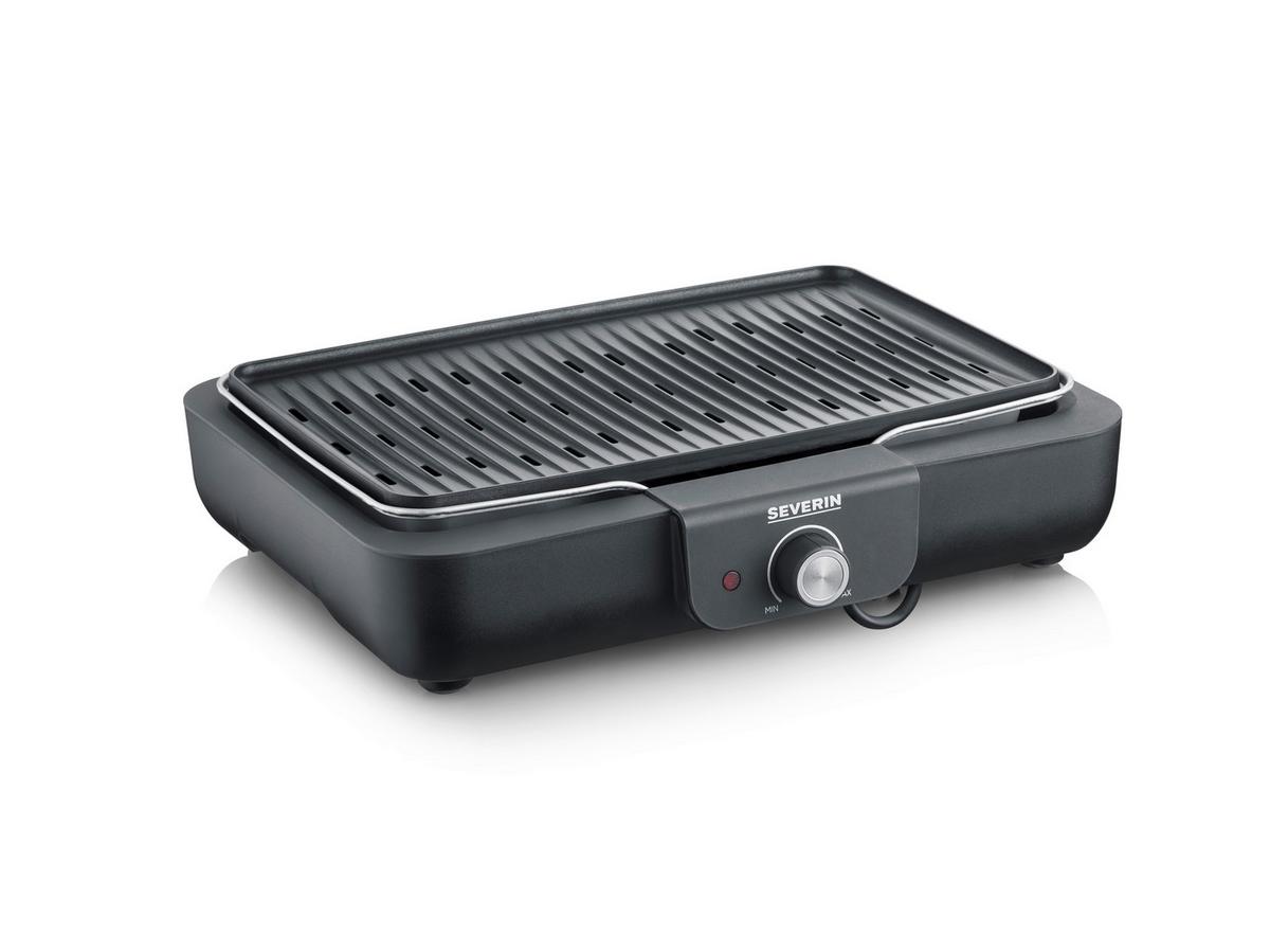 GRILL STOŁOWY PG8556 - czarny, Basics, tworzywo sztuczne (42/9/33cm) - Severin