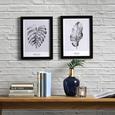 Bild Monstera Grau/Schwarz ca.30x40x1,7cm - Schwarz/Grau, MODERN, Kunststoff (30/40/1,7cm) - Bessagi Home Bild Monstera Grau/Schwarz ca.30x40x1,7cm - Schwarz/Grau, MODERN, Kunststoff (30/40/1,7cm) - Bessagi Home