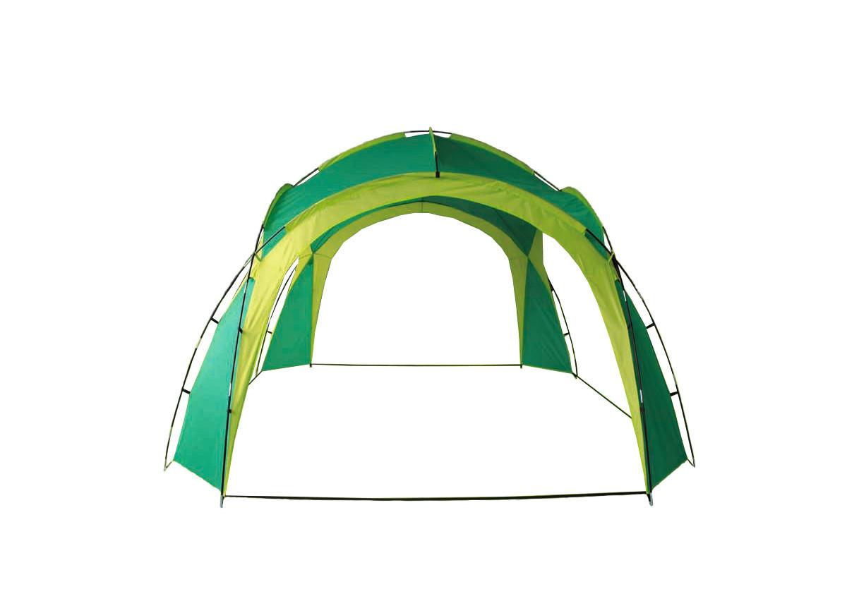 Pavillon Ticino ca. 350x230x350cm Grün,Schwarz - MODERN (350/230/350cm) - Gardenson