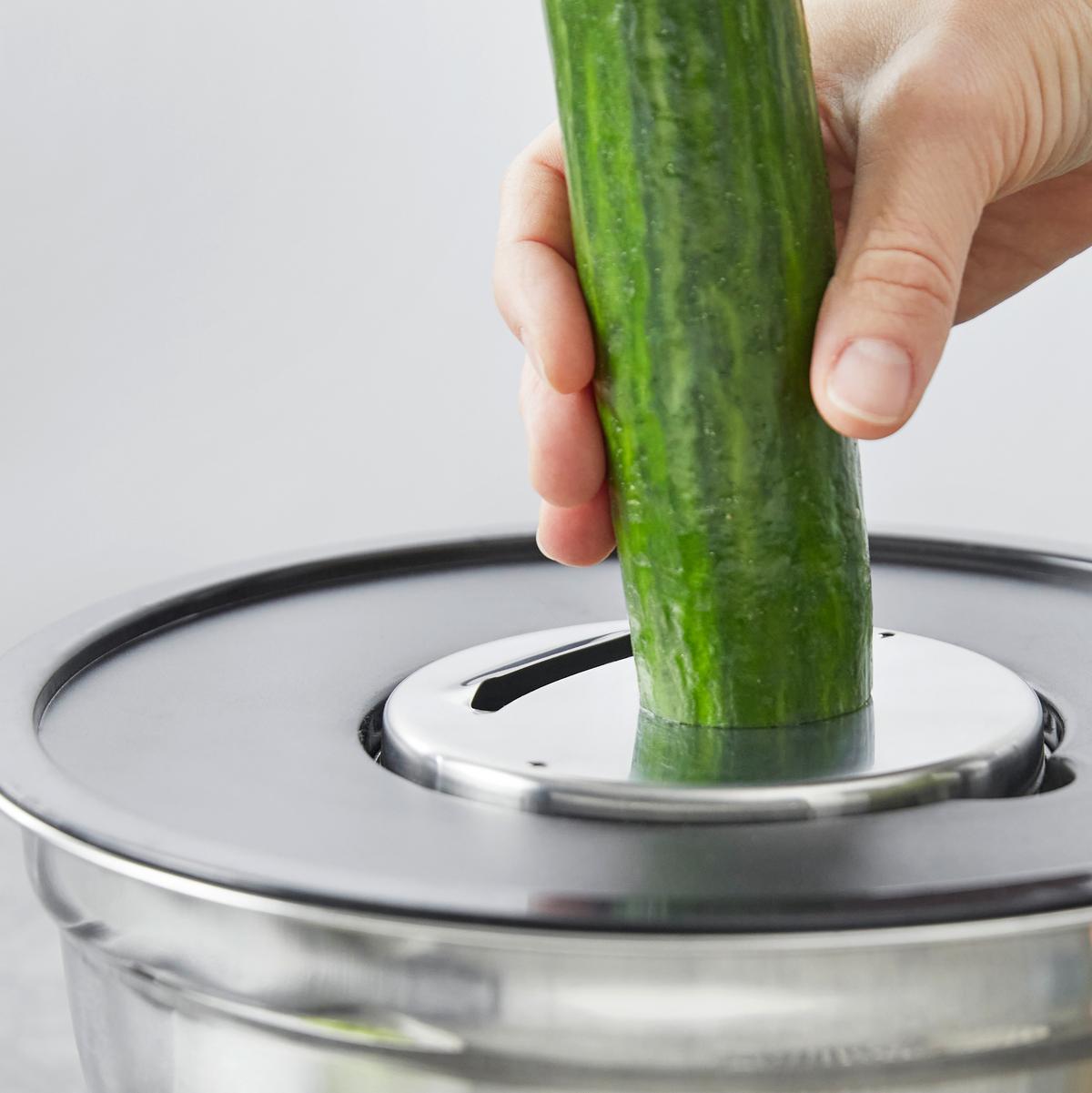 Set boluri amestecare Emmi - argintiu, Basics, metal (26/14cm)