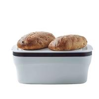 Kenyértartó Doboz Tetővel Tupperware Breadsmart - L - fehér/szürke, Modern, műanyag (38/26,5/15,5cm) - Tupperware