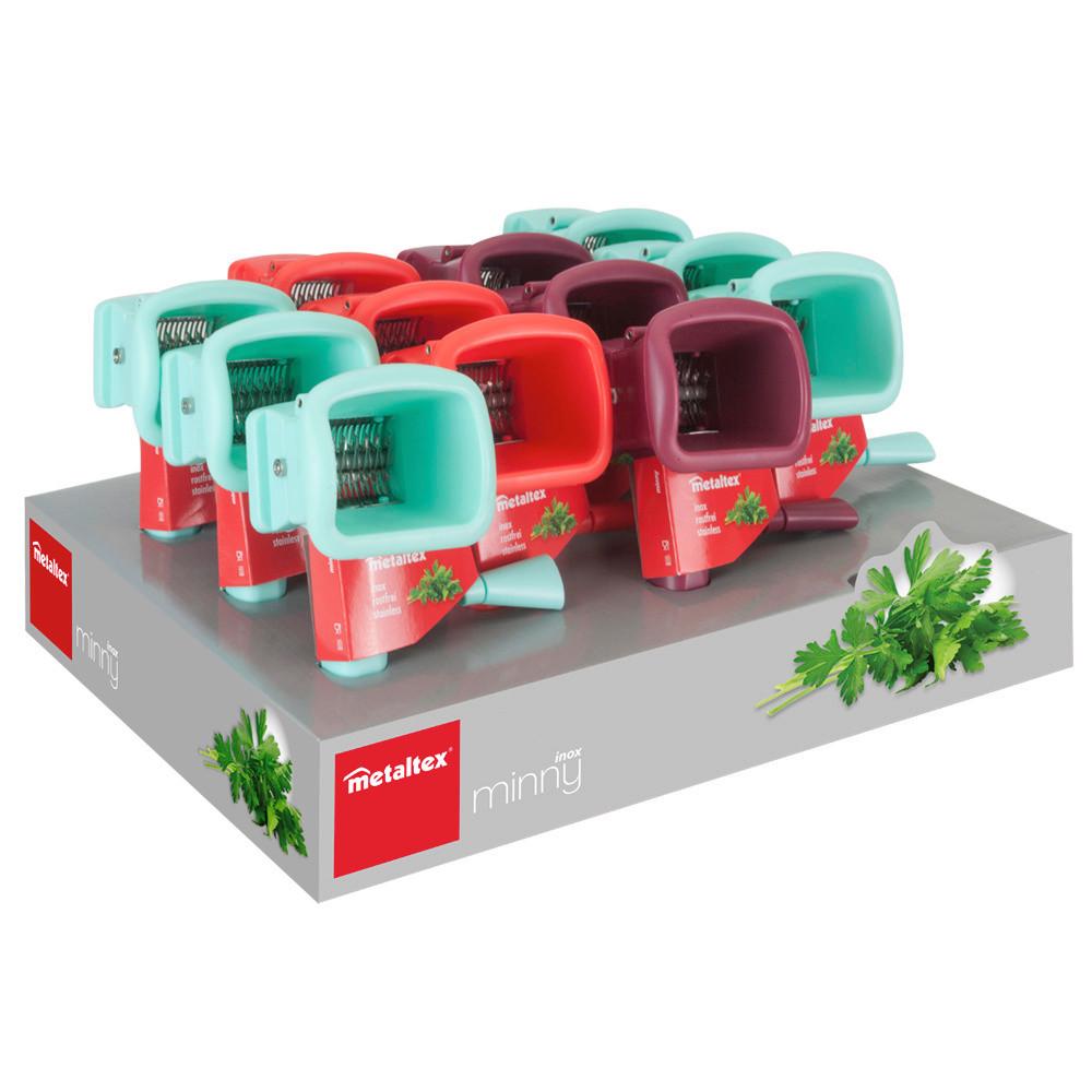 Petrezselyemdaráló Minny - műanyag/fém (16/8/7cm)