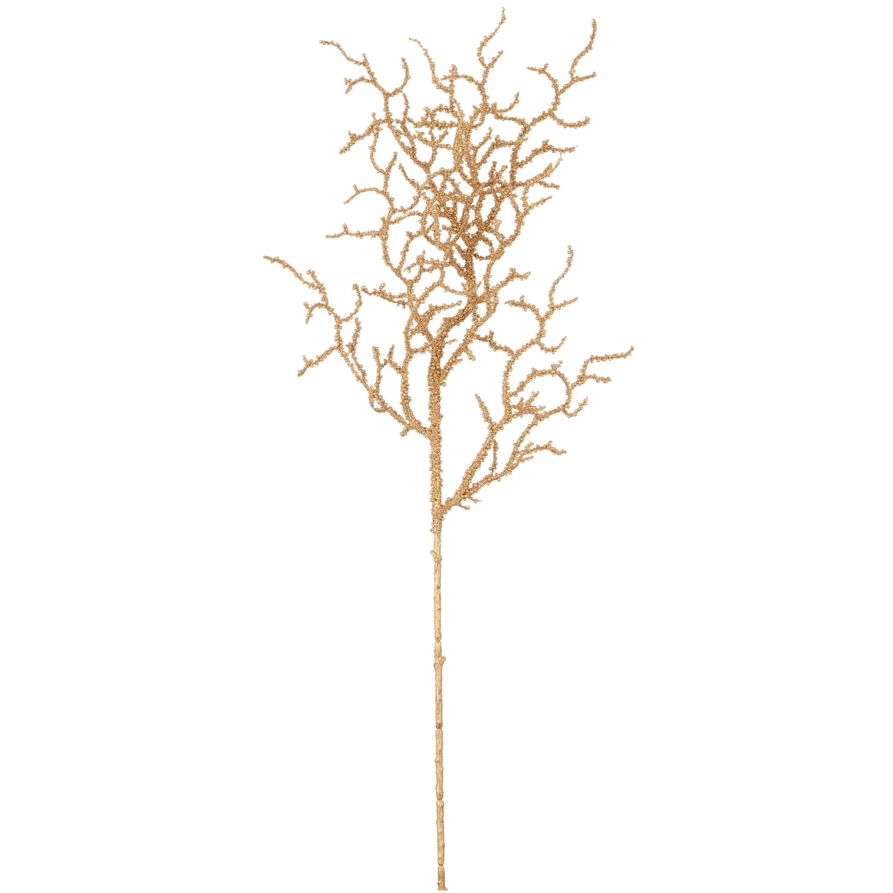 Umetna Rastlina Korallenzweig I - zlate barve, Basics, umetna masa (78cm) - Mömax