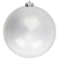 Christbaumkugel Big Silberfarben - Silberfarben, Kunststoff (15cm) - Mömax
